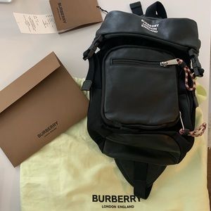 Burberry sling backpack/belt bag NWT! Leather Leo Belt Bag